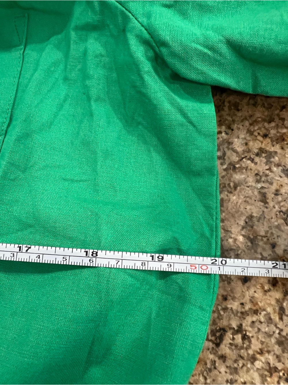 COMMENSE Oversized Linen Tied Two Piece Pants Set Color: Green, size XS NWT - Picture 4 of 10